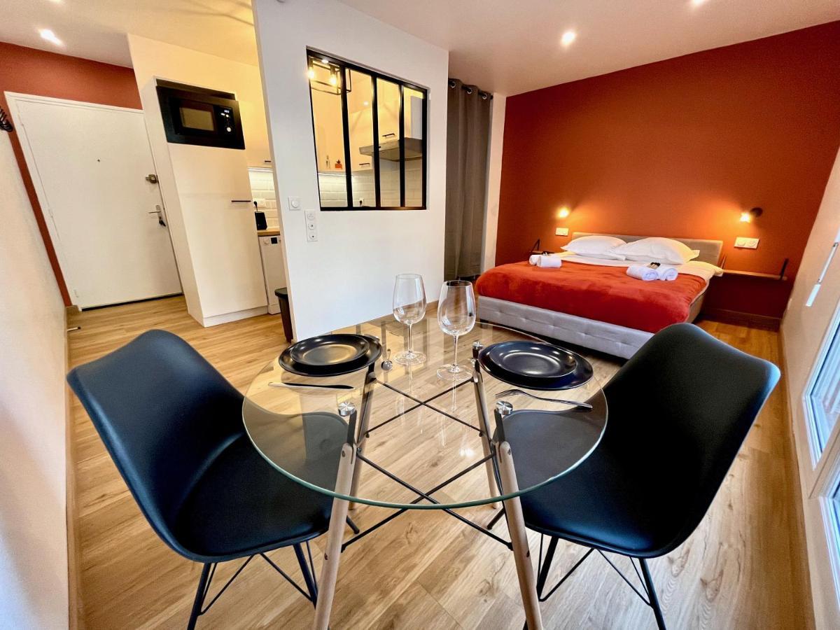 Studio Avec Grande Terrasse Et Parking Privatifs Caen Exteriér fotografie