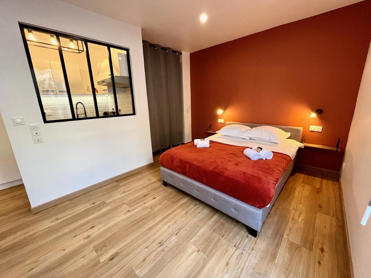 Studio Avec Grande Terrasse Et Parking Privatifs Caen Exteriér fotografie